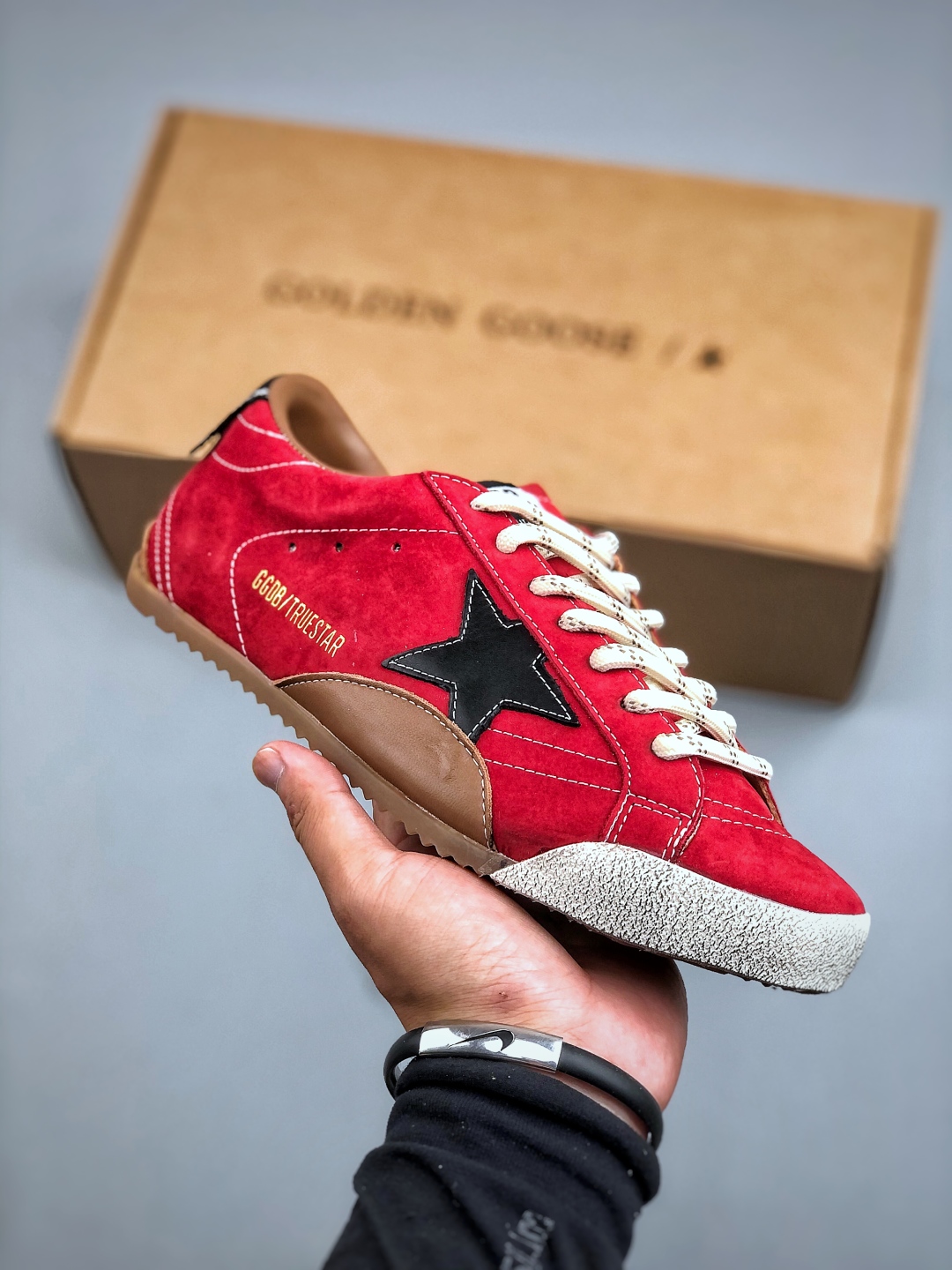 Golden Goose True Star Sneaker Red