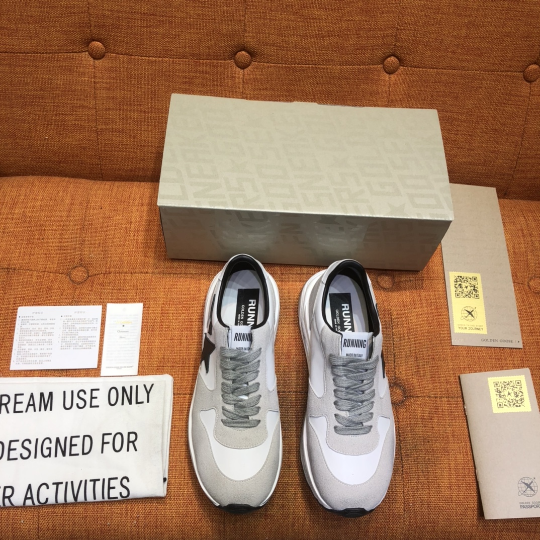 Golden Goose Running Sneakers White/Grey