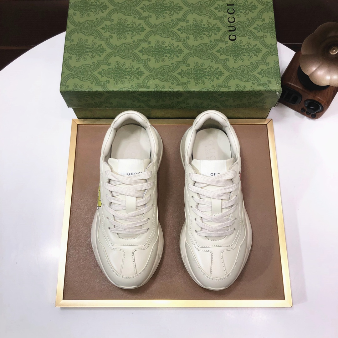 Gucci Rhyton Dad Sneakers Cream