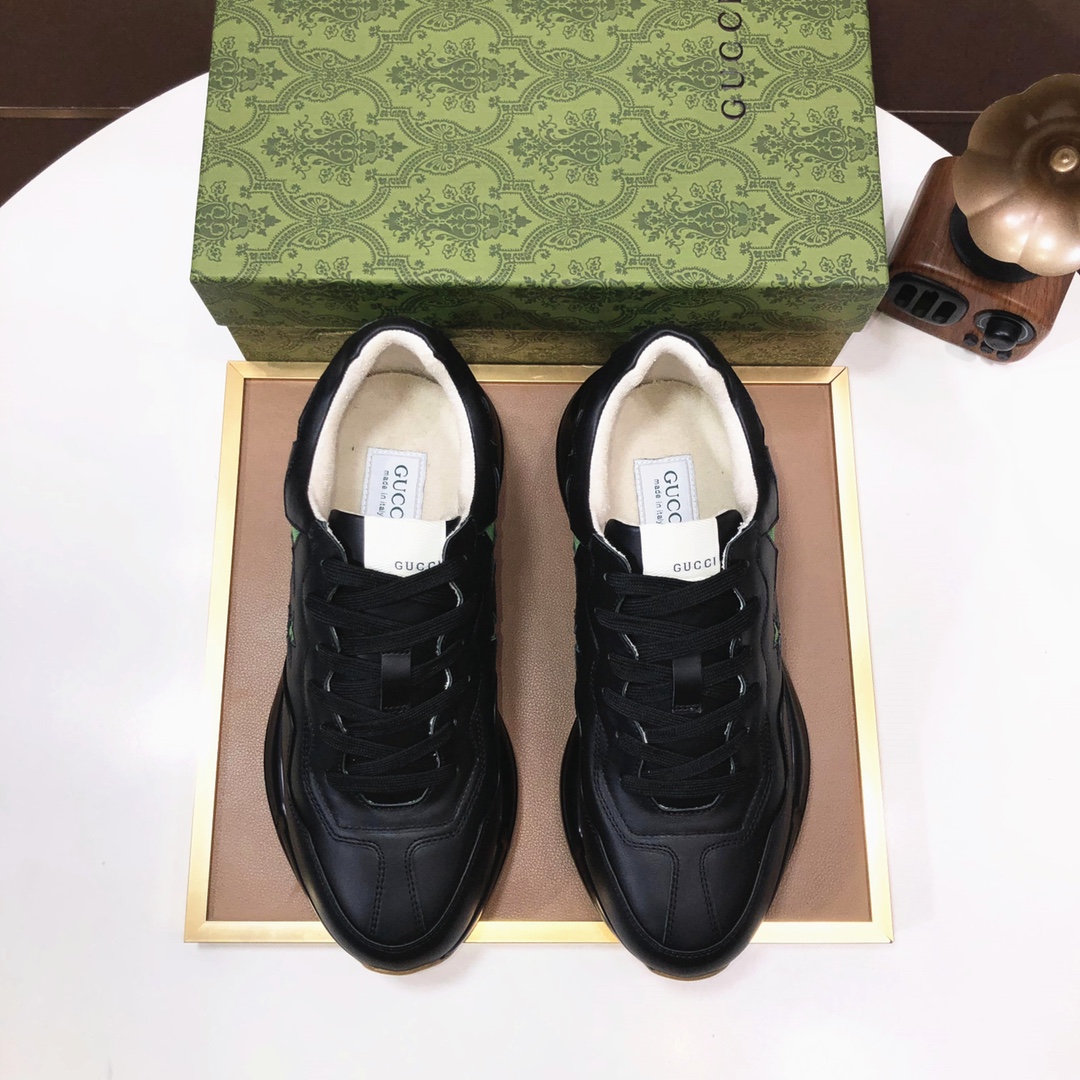 Gucci Chunky Dad Sneakers Black/Green