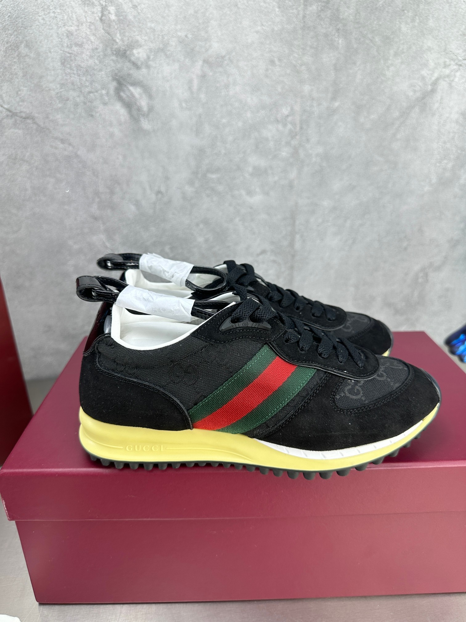 Gucci Re-Motion Platform Sneakers Black