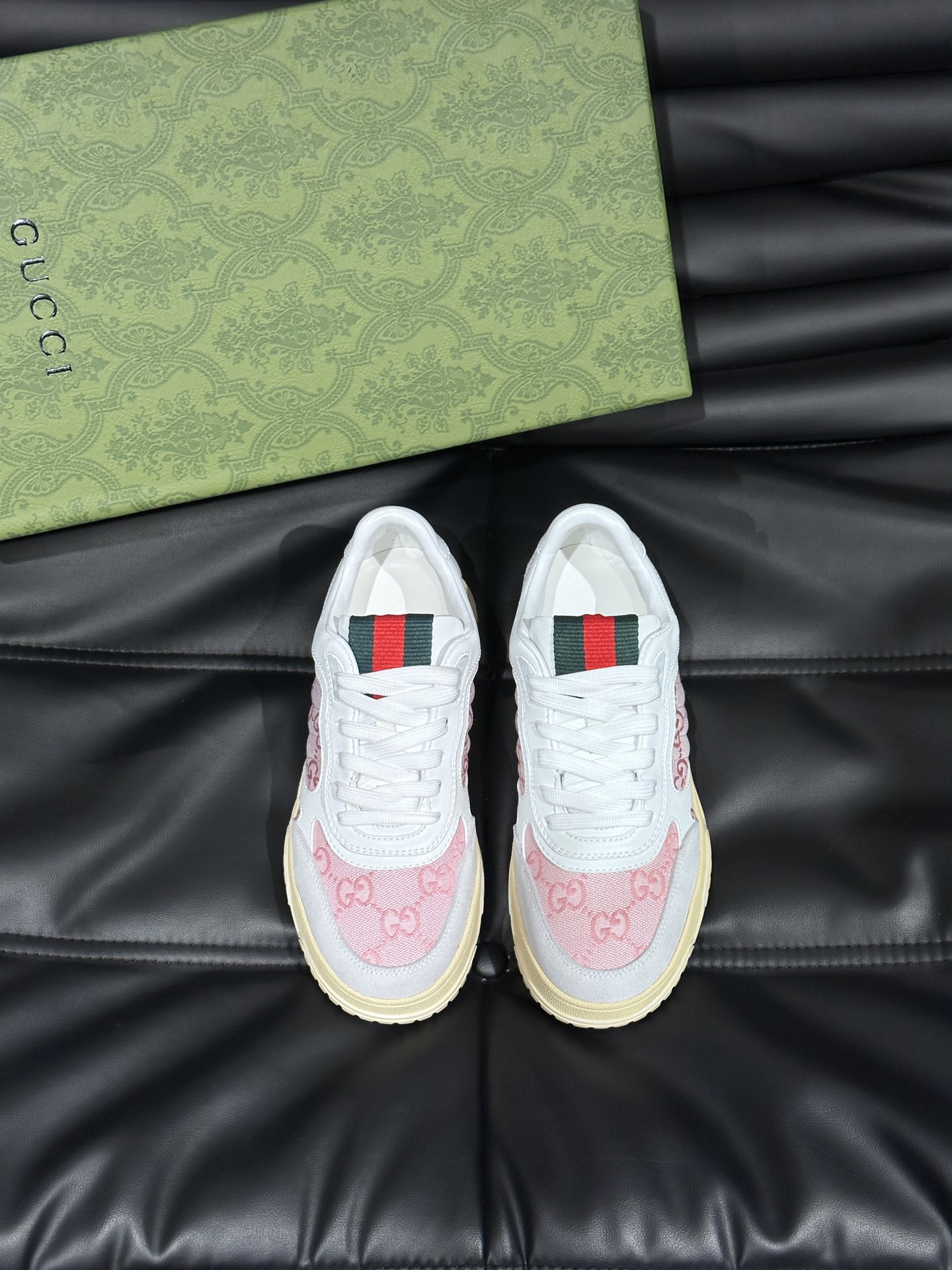 Gucci Re-Web GG Sneakers Pink