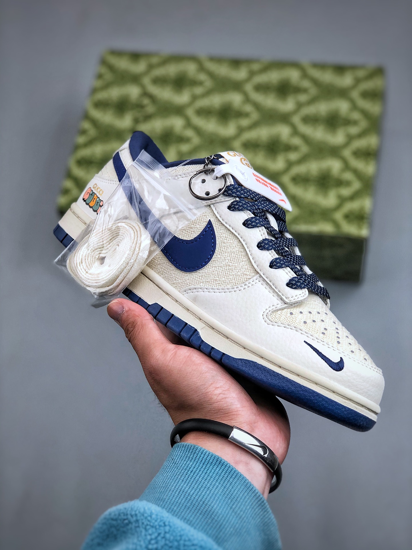 Nike Dunk Low Canvas Navy