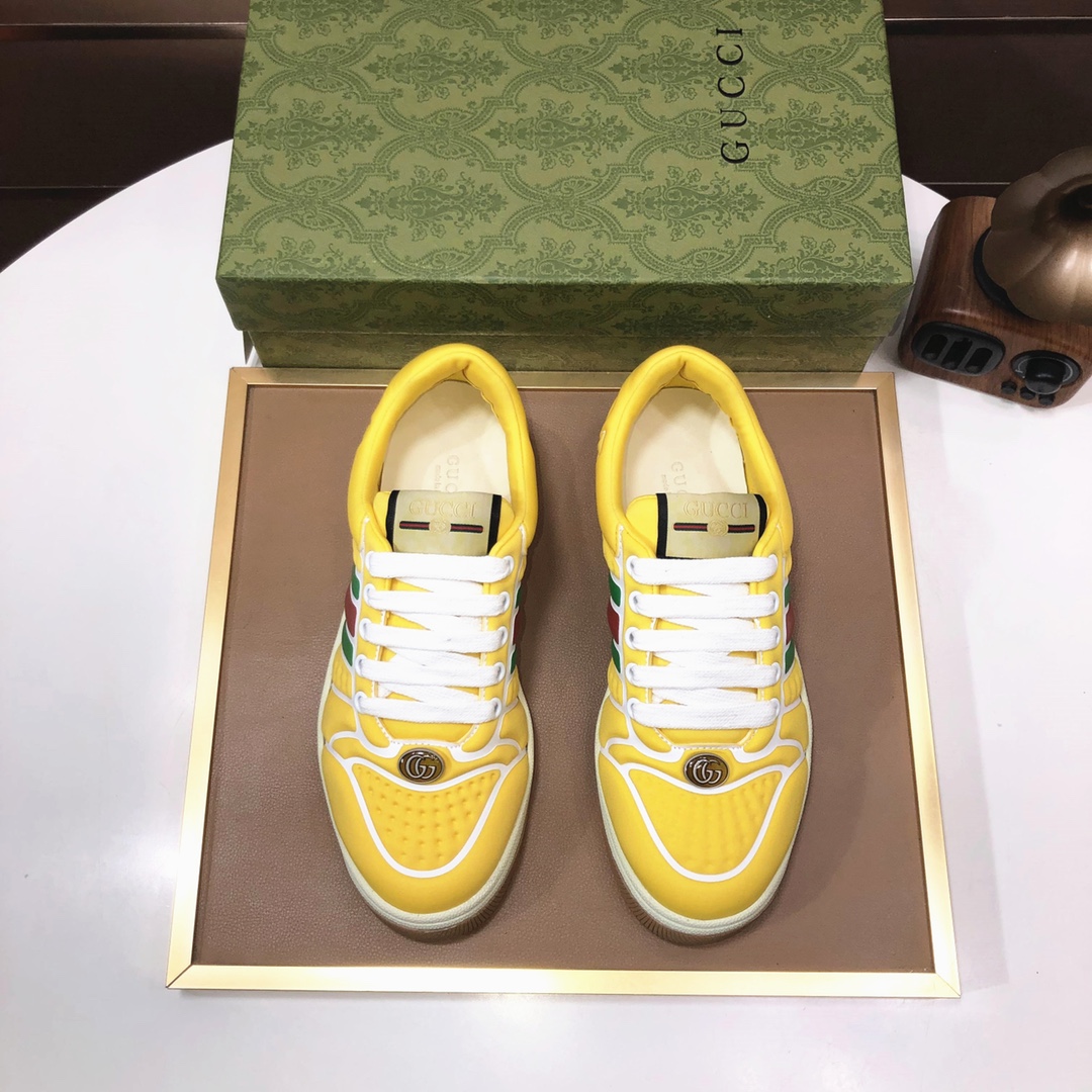 Gucci Low-Top Sneaker Yellow