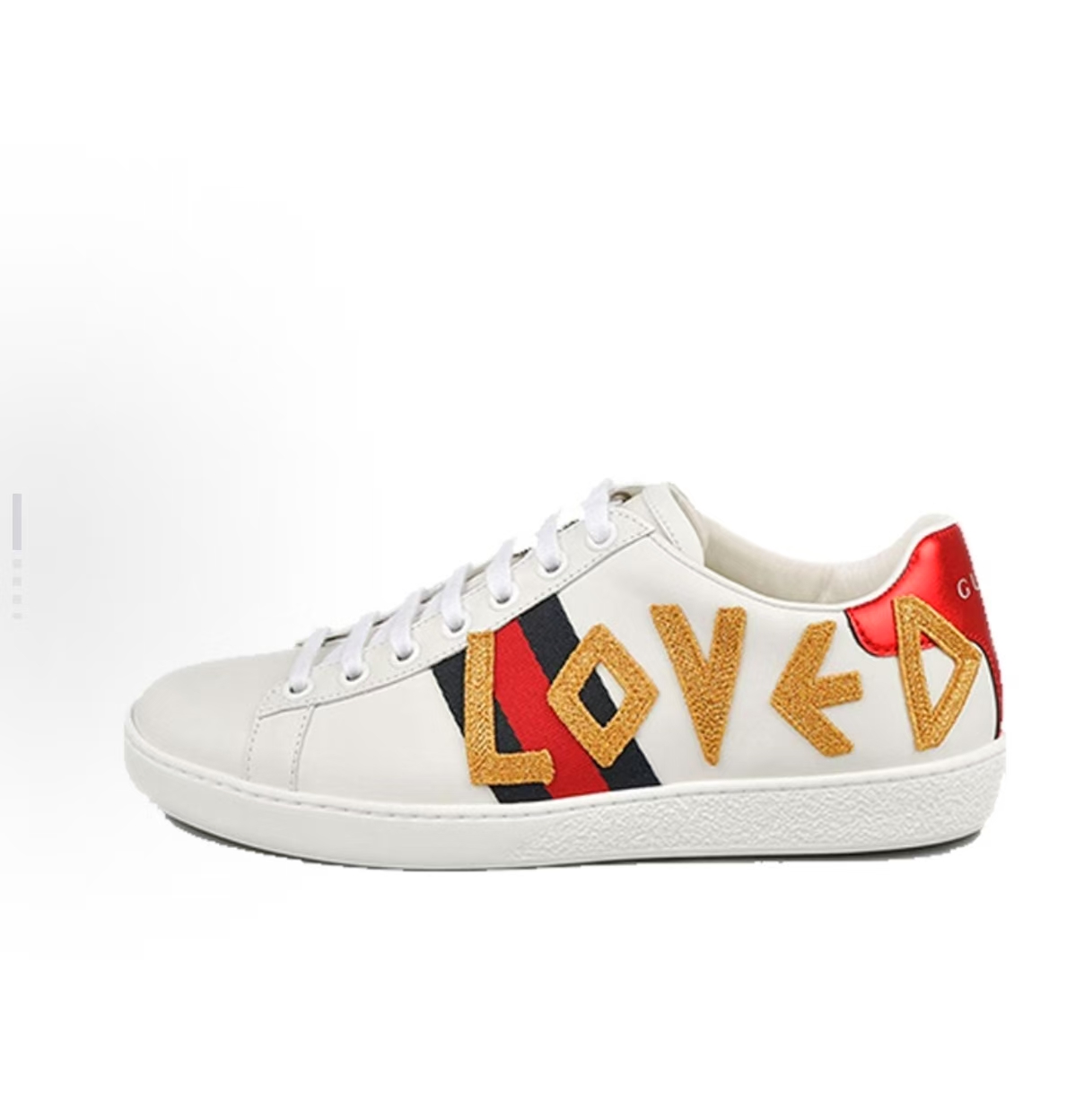 Gucci Ace LOVED Low-Top Sneakers Multicolor