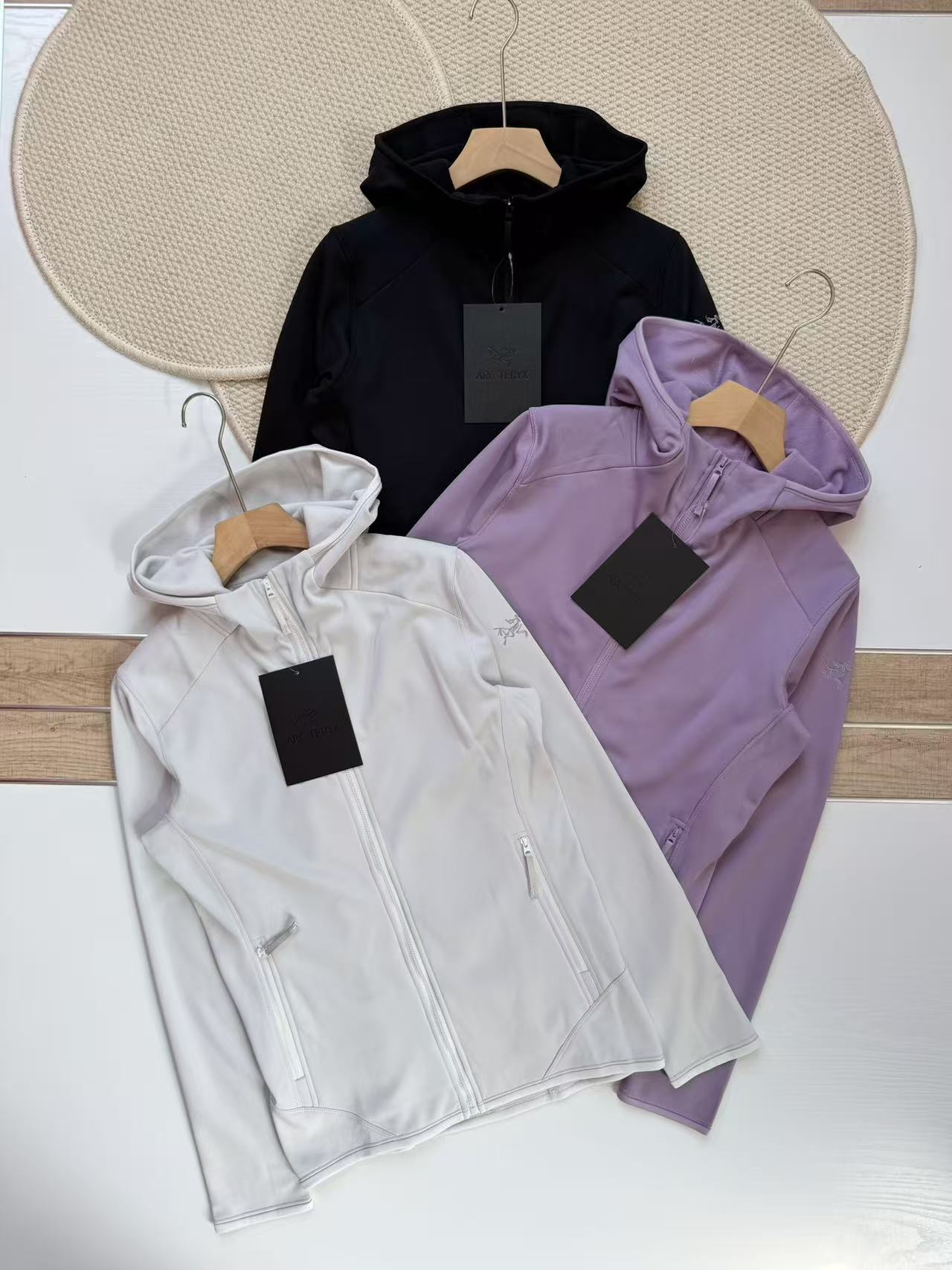 Arc'teryx Kyanite Polartec Zip Hoodie Jacket Multicolor