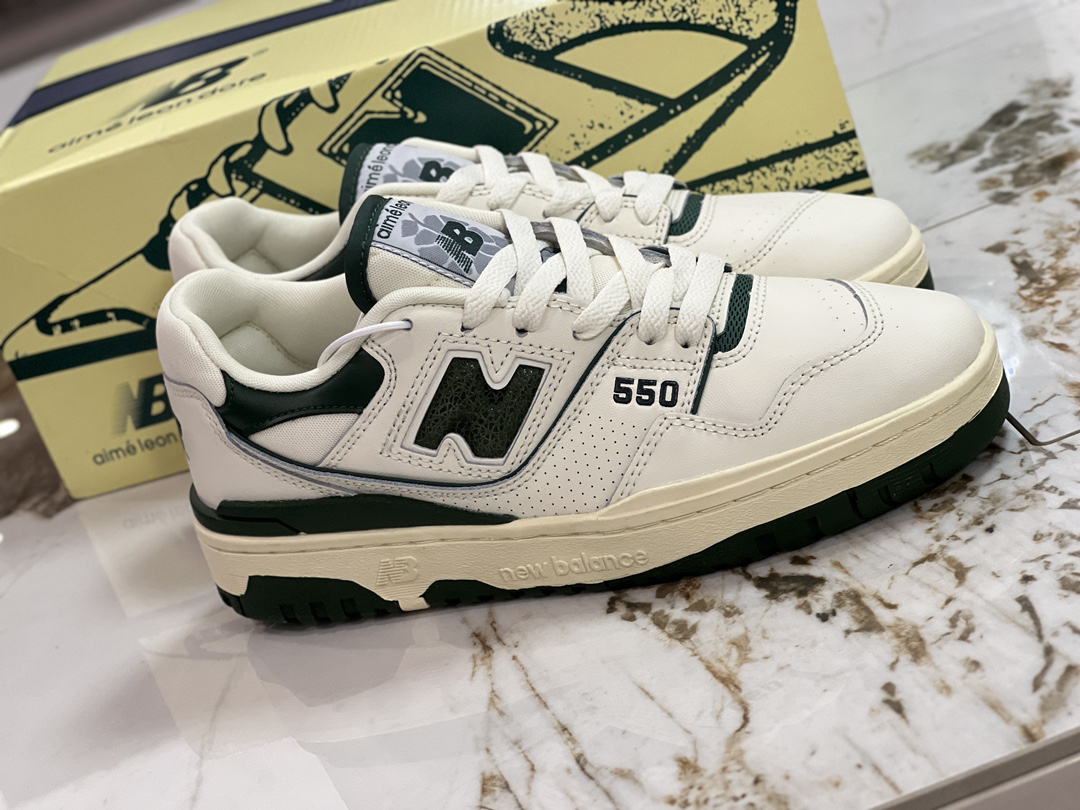 New Balance 550 ALD Low Sneakers White Green