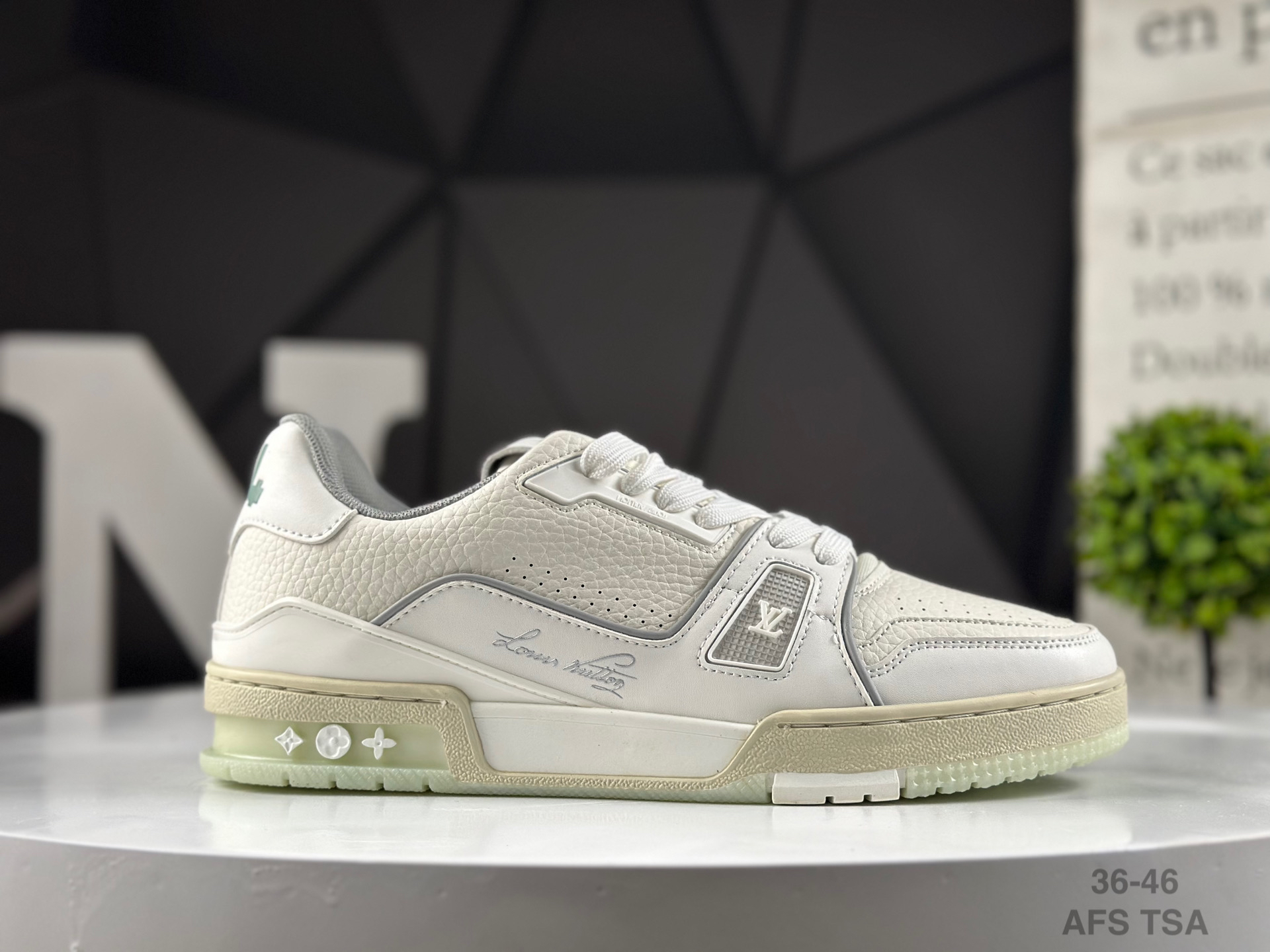Louis Vuitton LV Trainer Sneaker White
