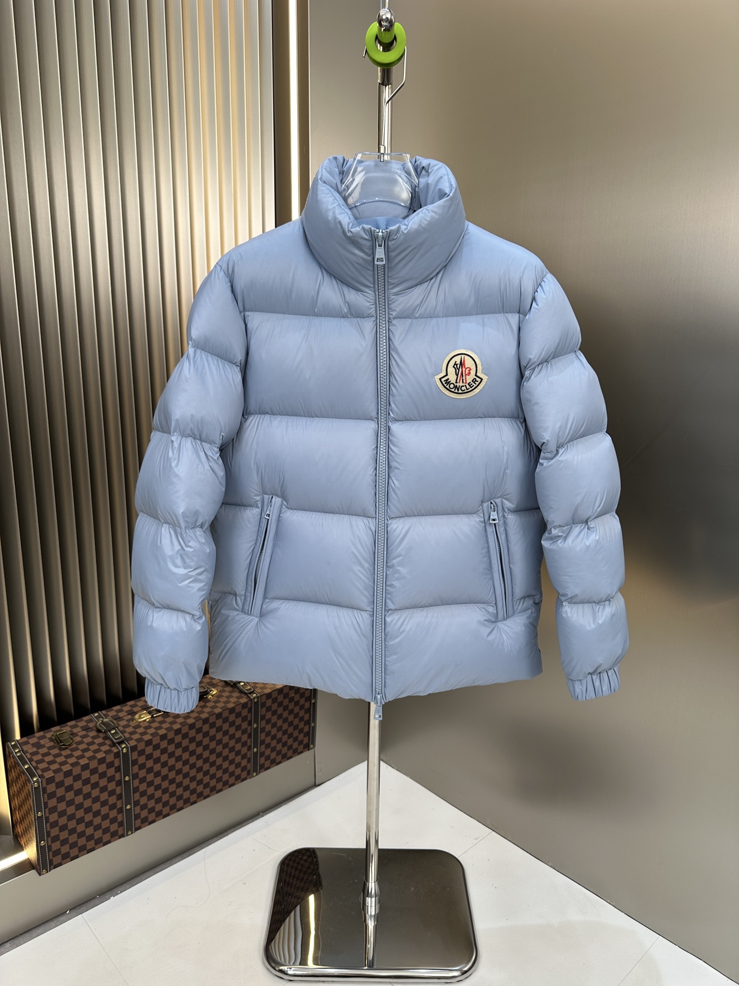 Moncler Citala Down Jacket Light Blue