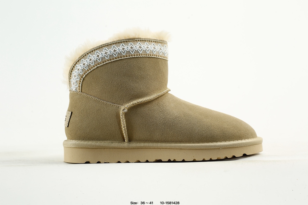 UGG Mini Shearling Boots Sand