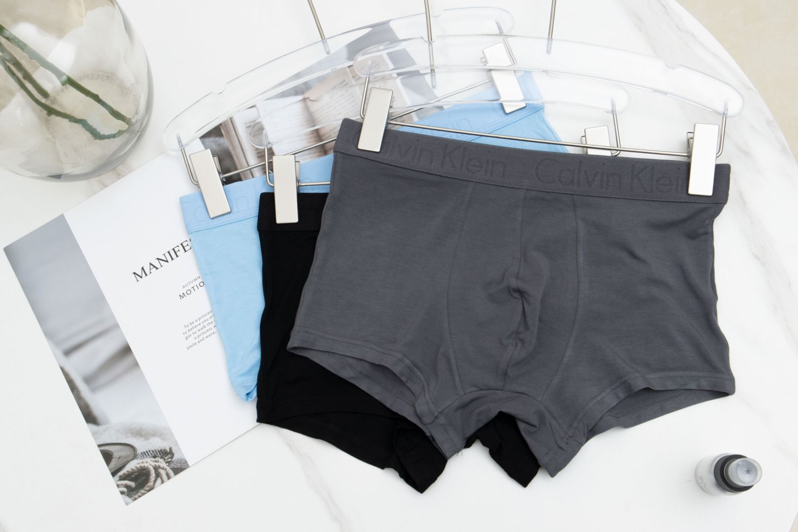 Calvin Klein Men's Boxer Briefs 3-Pack Multicolor