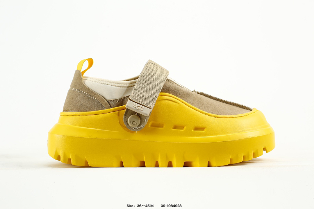UGG Tasman Lowcut Platform Clog Yellow