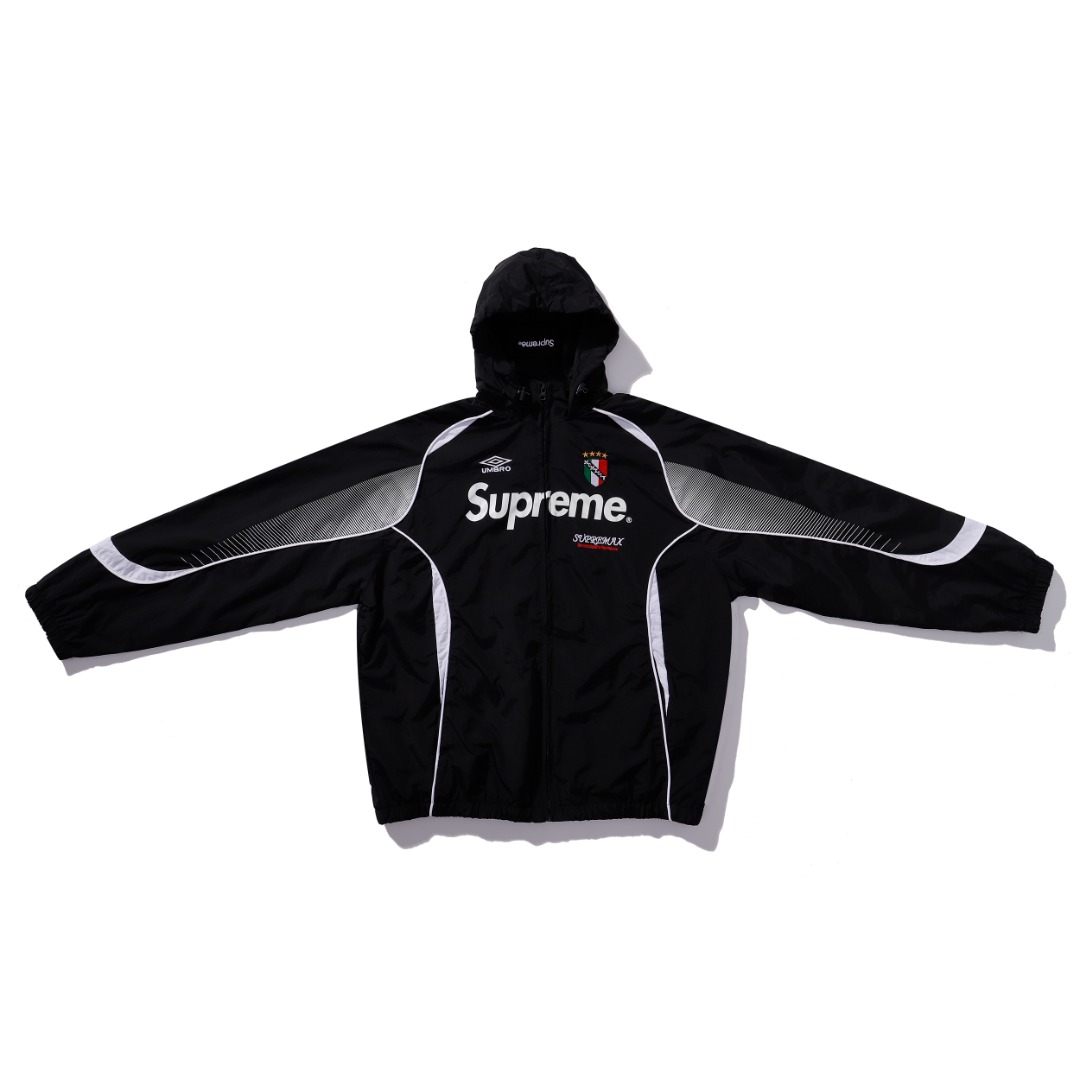 Supreme x Umbro Hooded Track Jacket Black