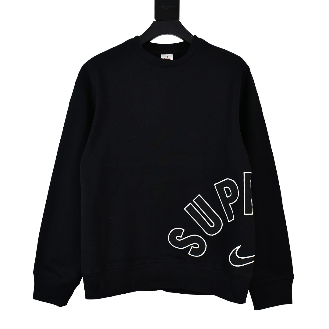 Supreme x Nike Arc Crewneck Fleece Sweatshirt Multicolor