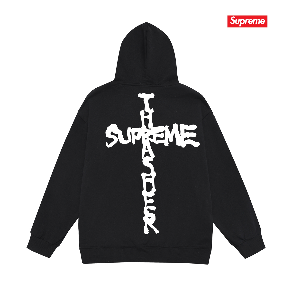 Supreme Cross Print Hoodie Multi-Color