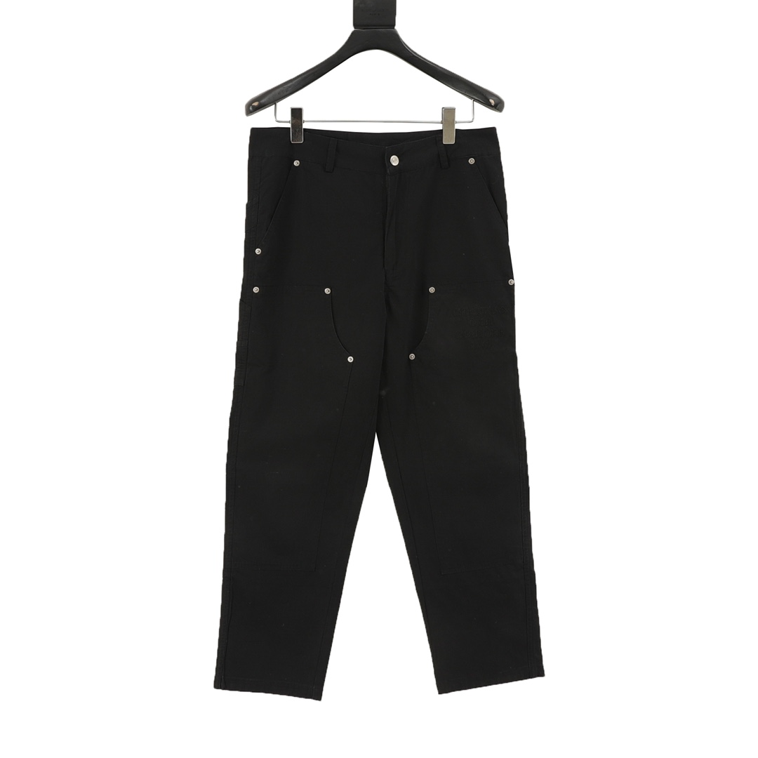 Dior Embroidered Cargo Pants Black