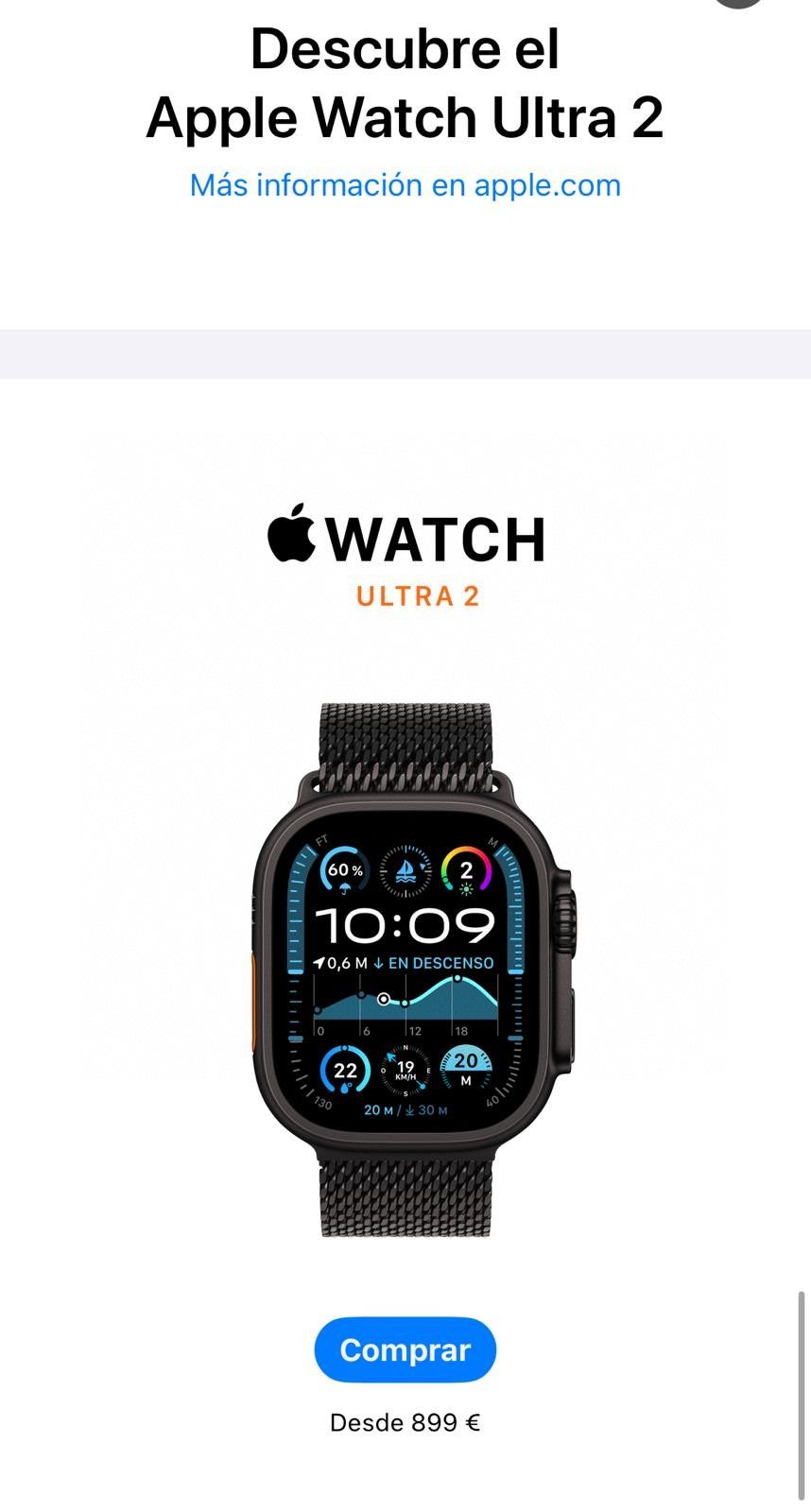 Apple Watch Ultra 2 GPS Smartwatch 49mm Black