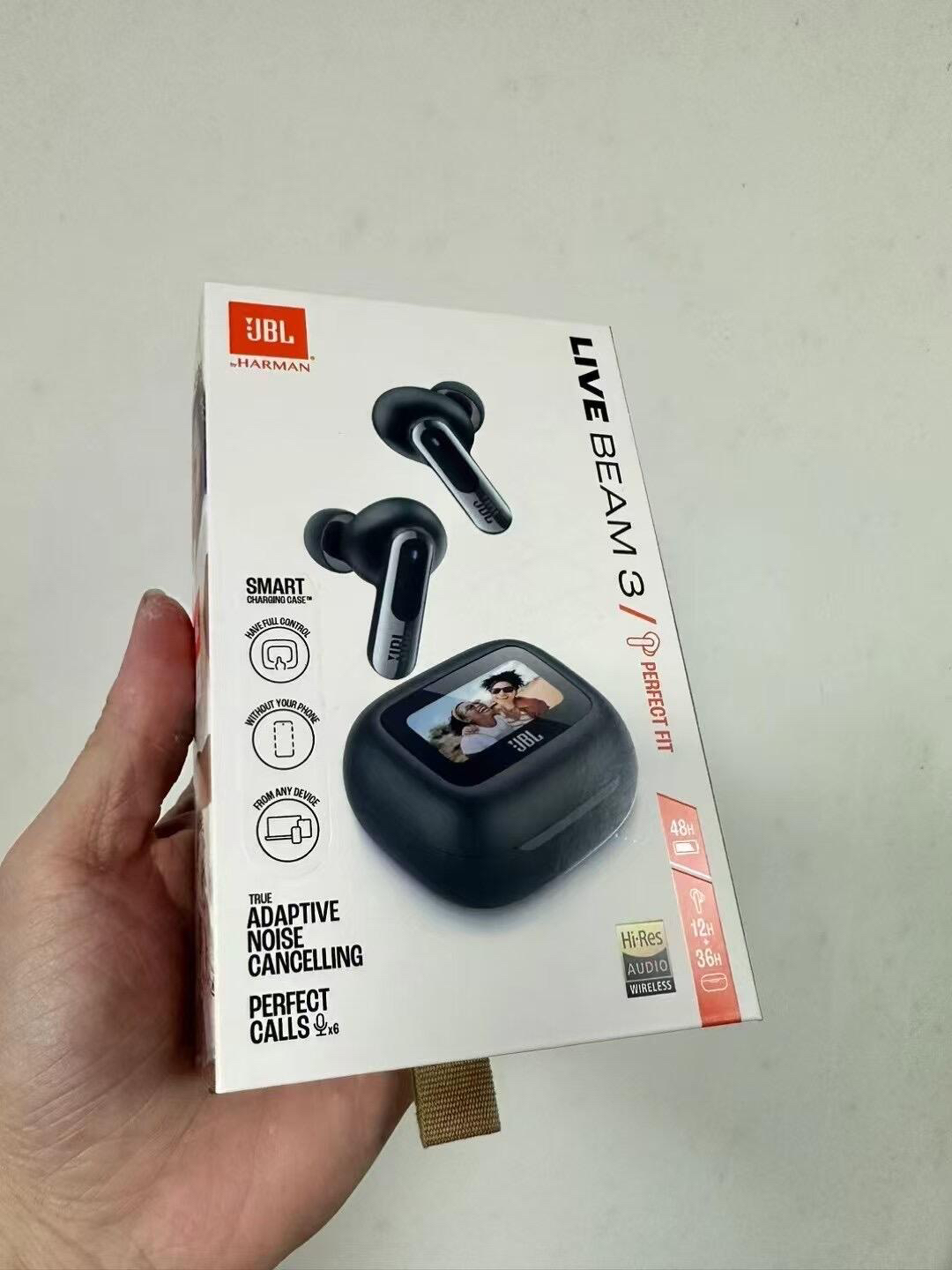 JBL Live Beam 3 True ANC Earbuds Black