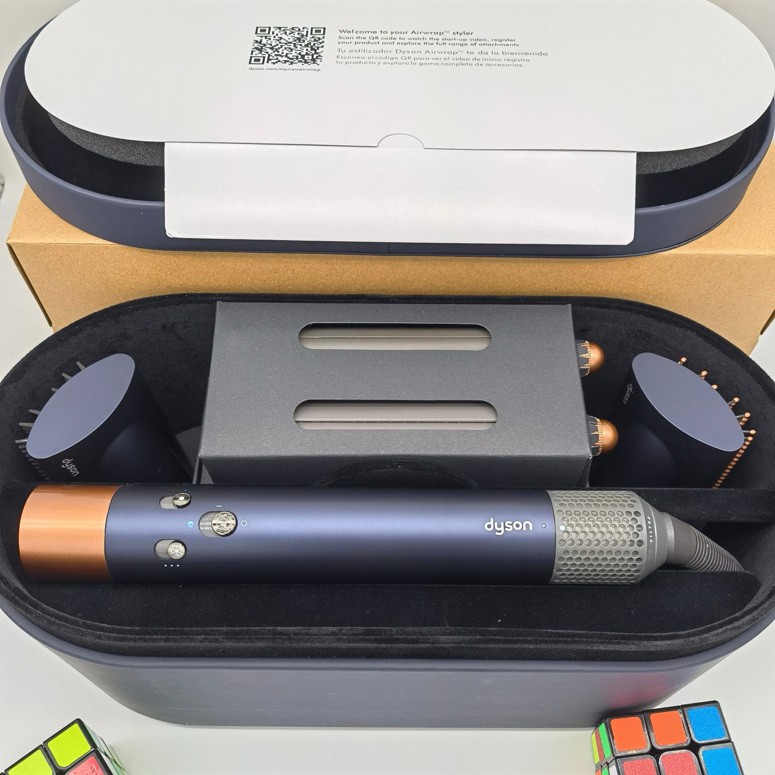 Dyson Airwrap Complete Long Styler Prussian Blue