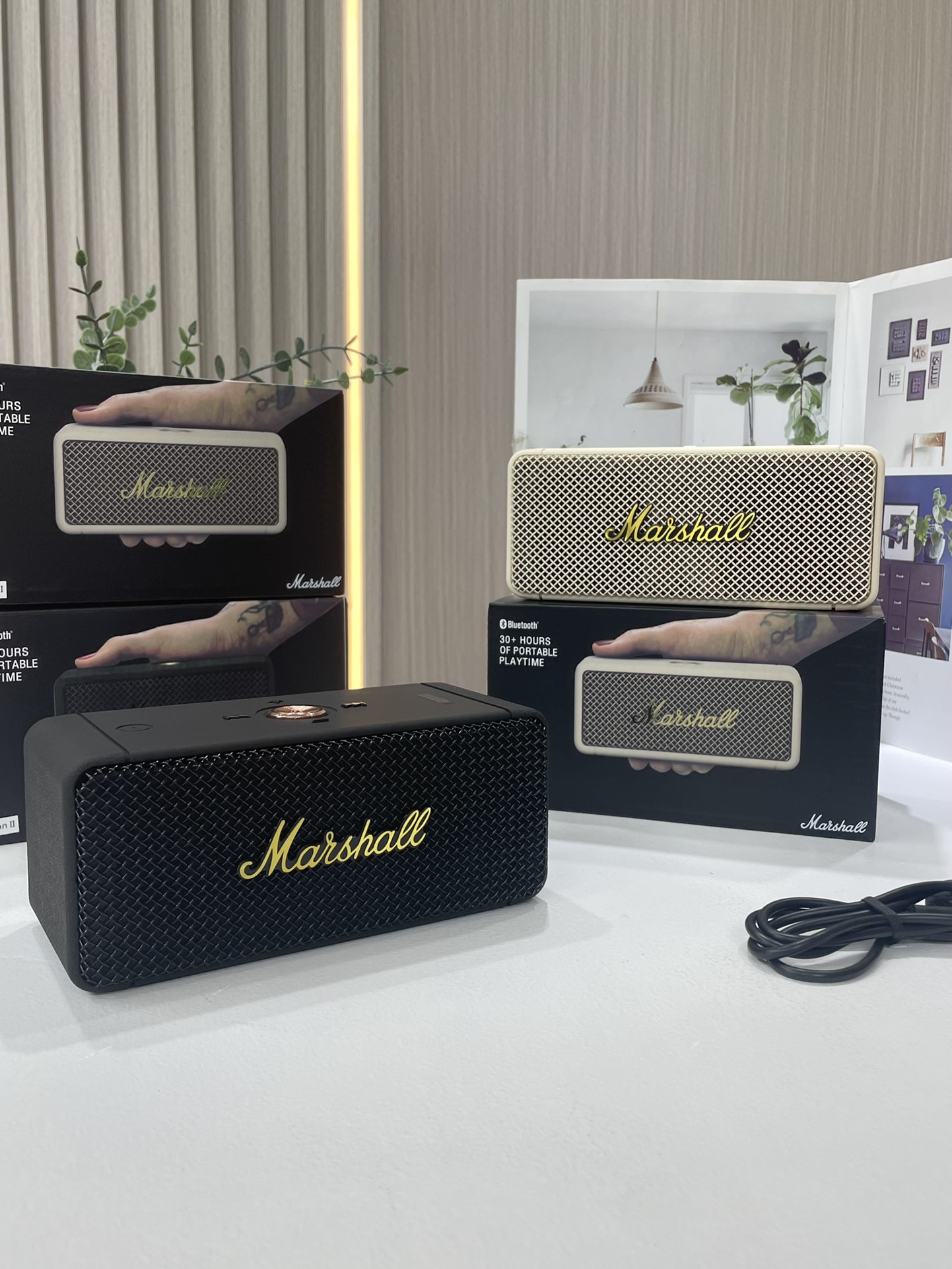 Marshall Emberton II Portable Speaker Cream