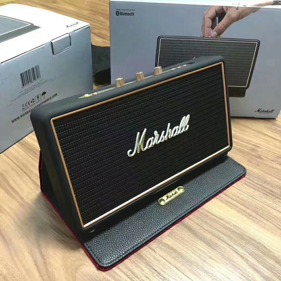 Marshall Stockwell Portable Bluetooth Speaker Black