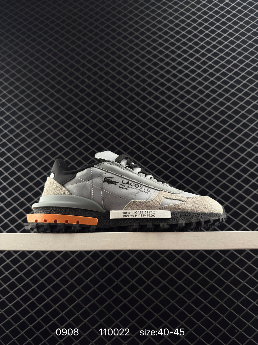 Lacoste Elite Active Low-Top Sneakers Grey