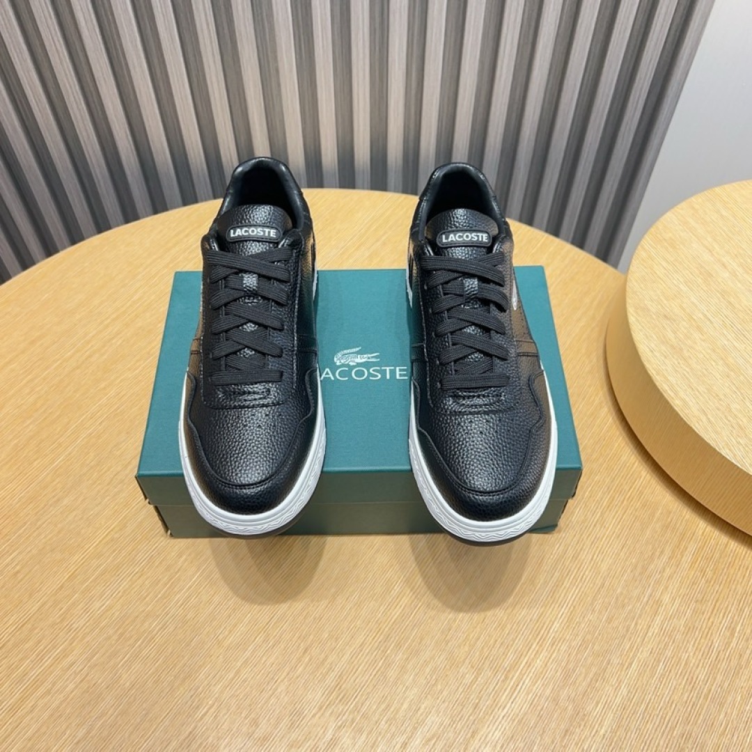 Lacoste Classic Leather Casual Sneakers Black