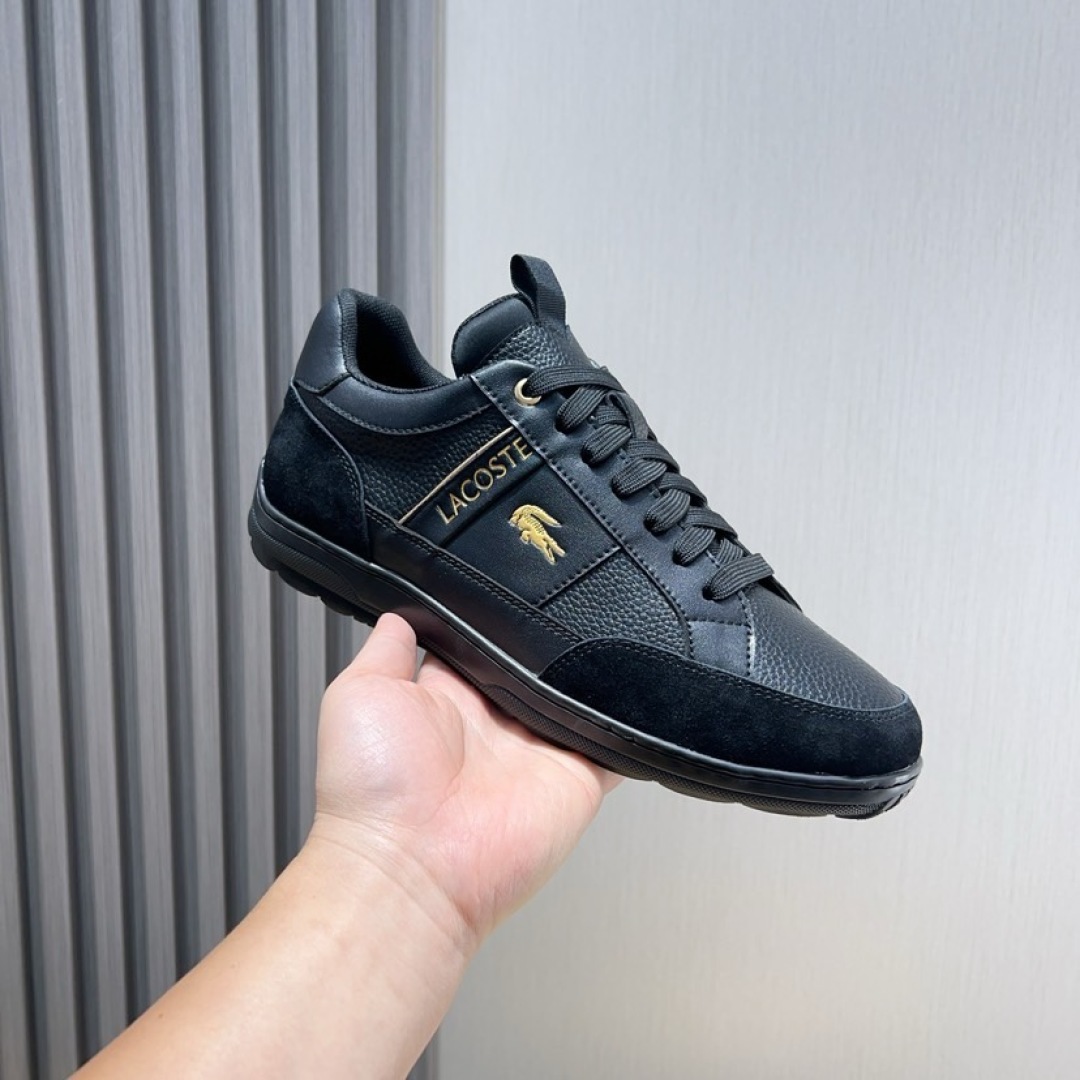 Lacoste Classic Leather Casual Sneakers Black