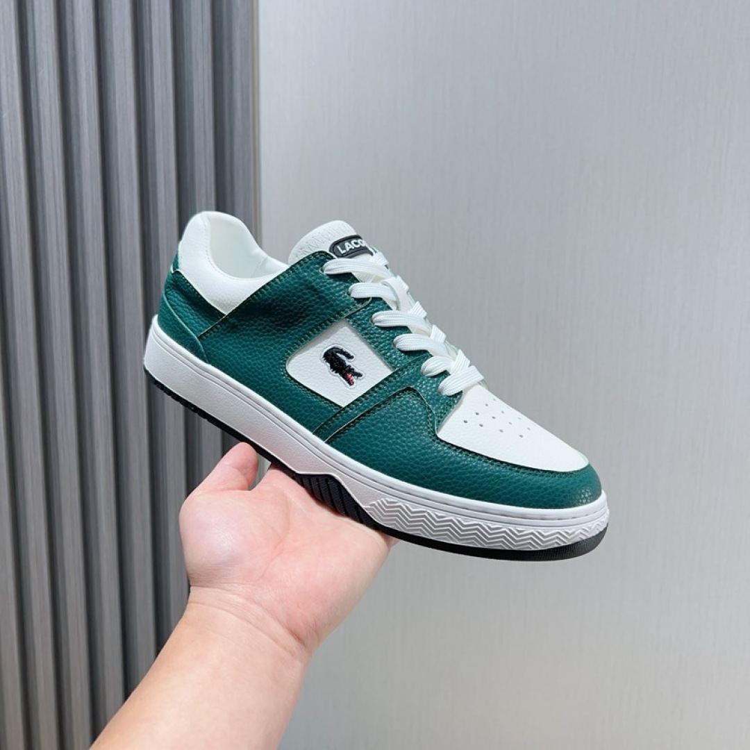 Lacoste Classic Leather Casual Sneakers Green/White