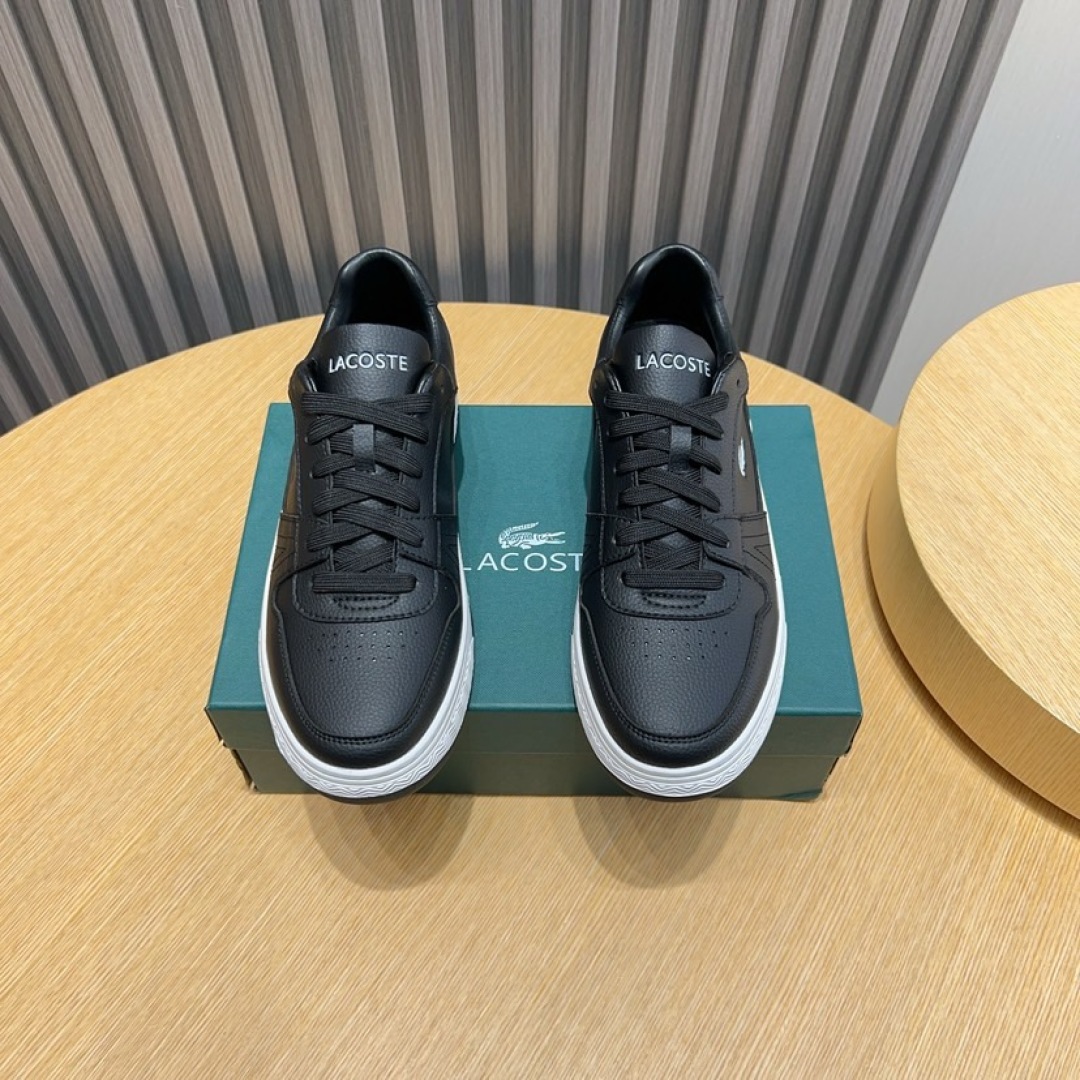 Lacoste Classic Leather Casual Sneakers Black