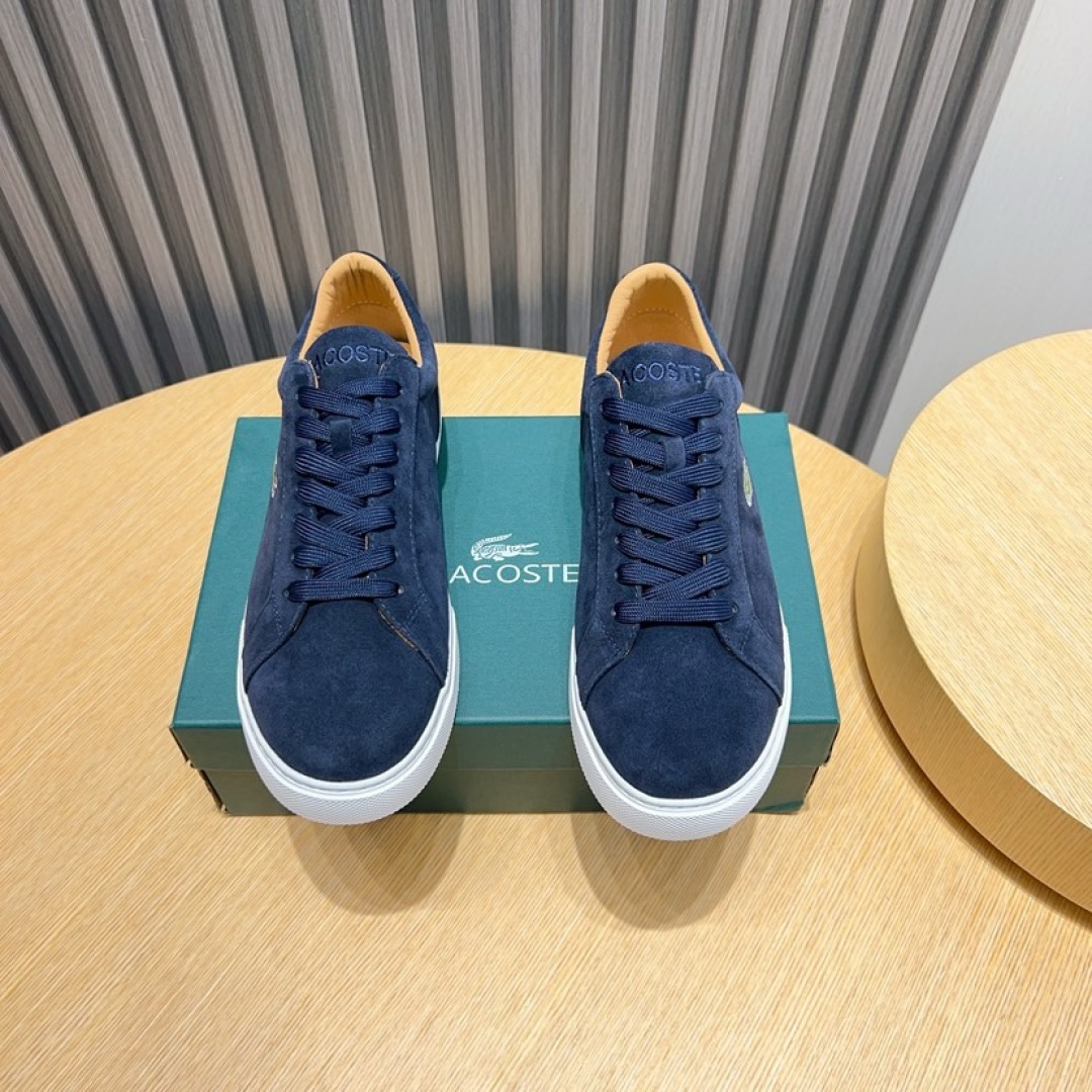 Lacoste Classic Leather Casual Sneakers Navy
