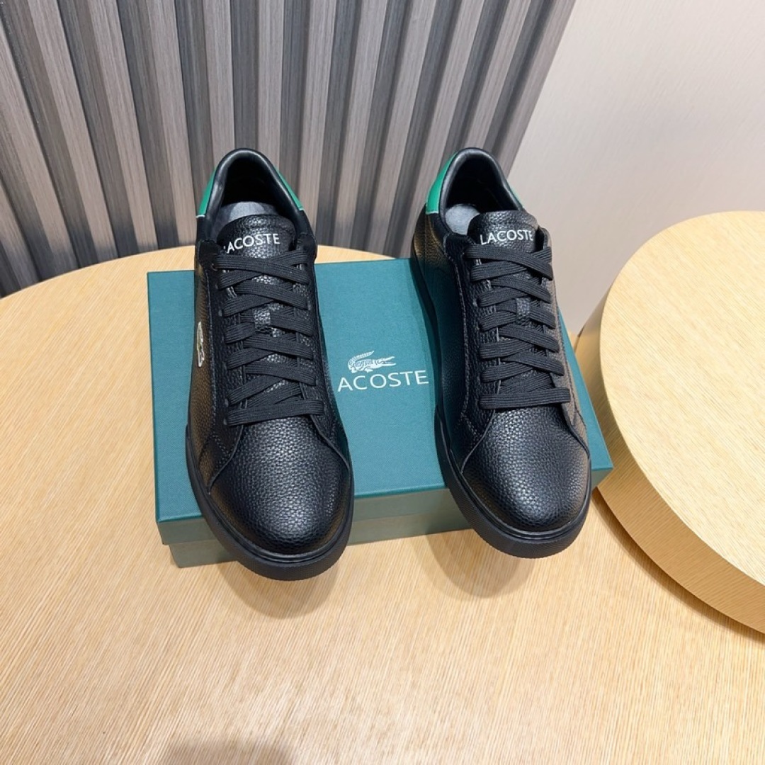 Lacoste Classic Leather Sneakers Black/Green