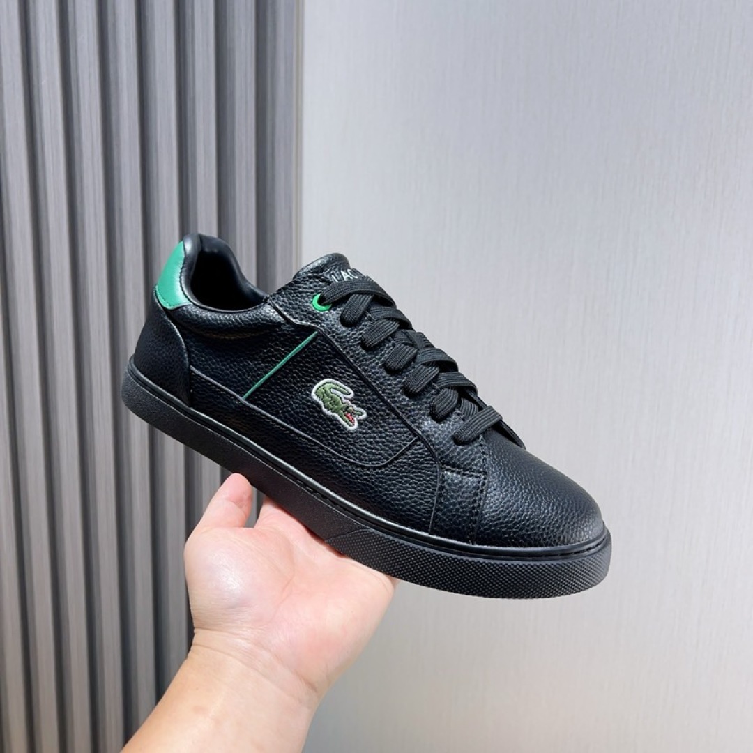 Lacoste Classic Leather Sneaker Black/Green