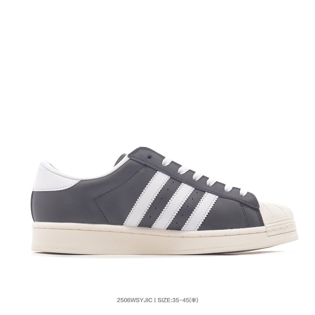Adidas Superstar Shell Toe Black White
