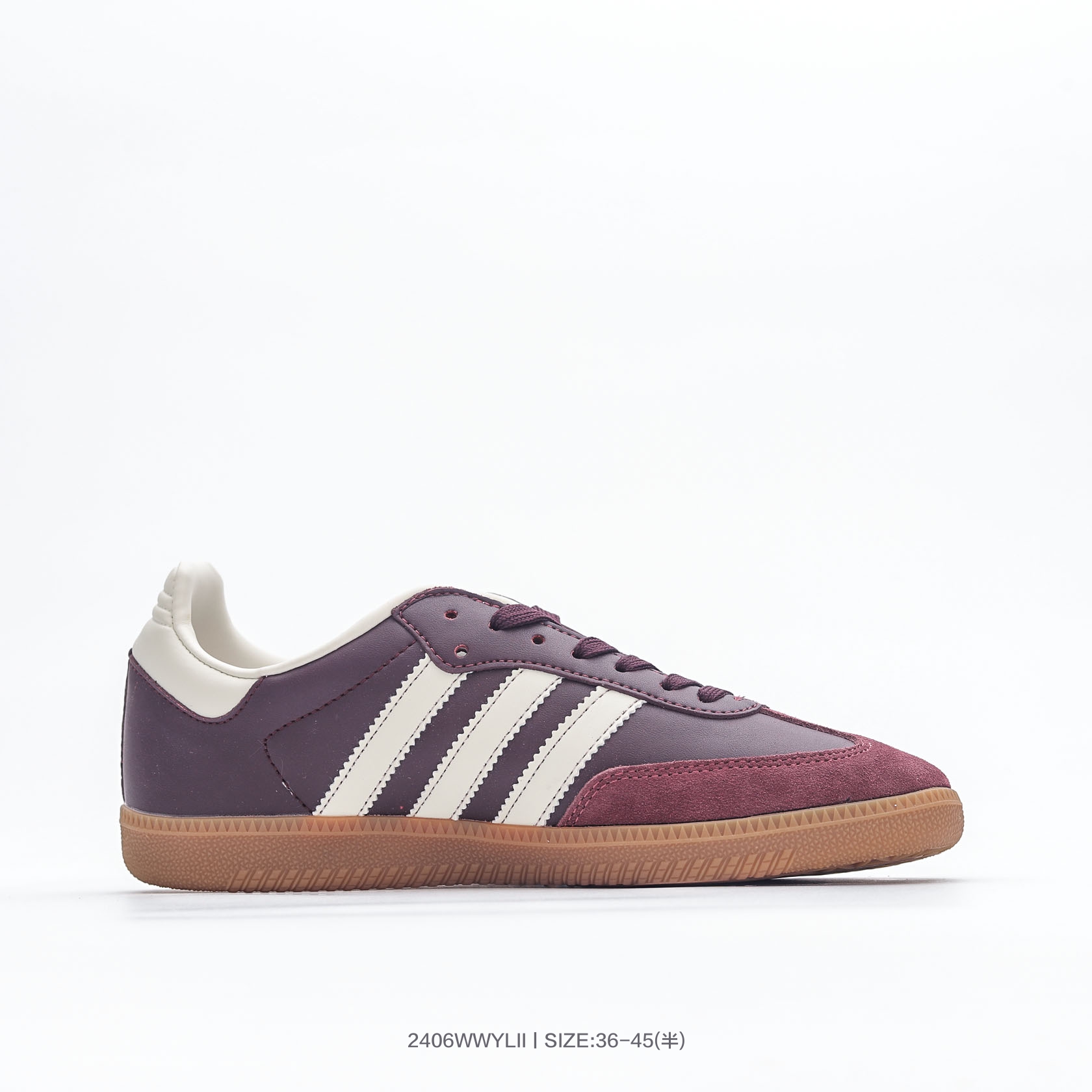 Adidas Samba Vegan Retro Sneakers Purple
