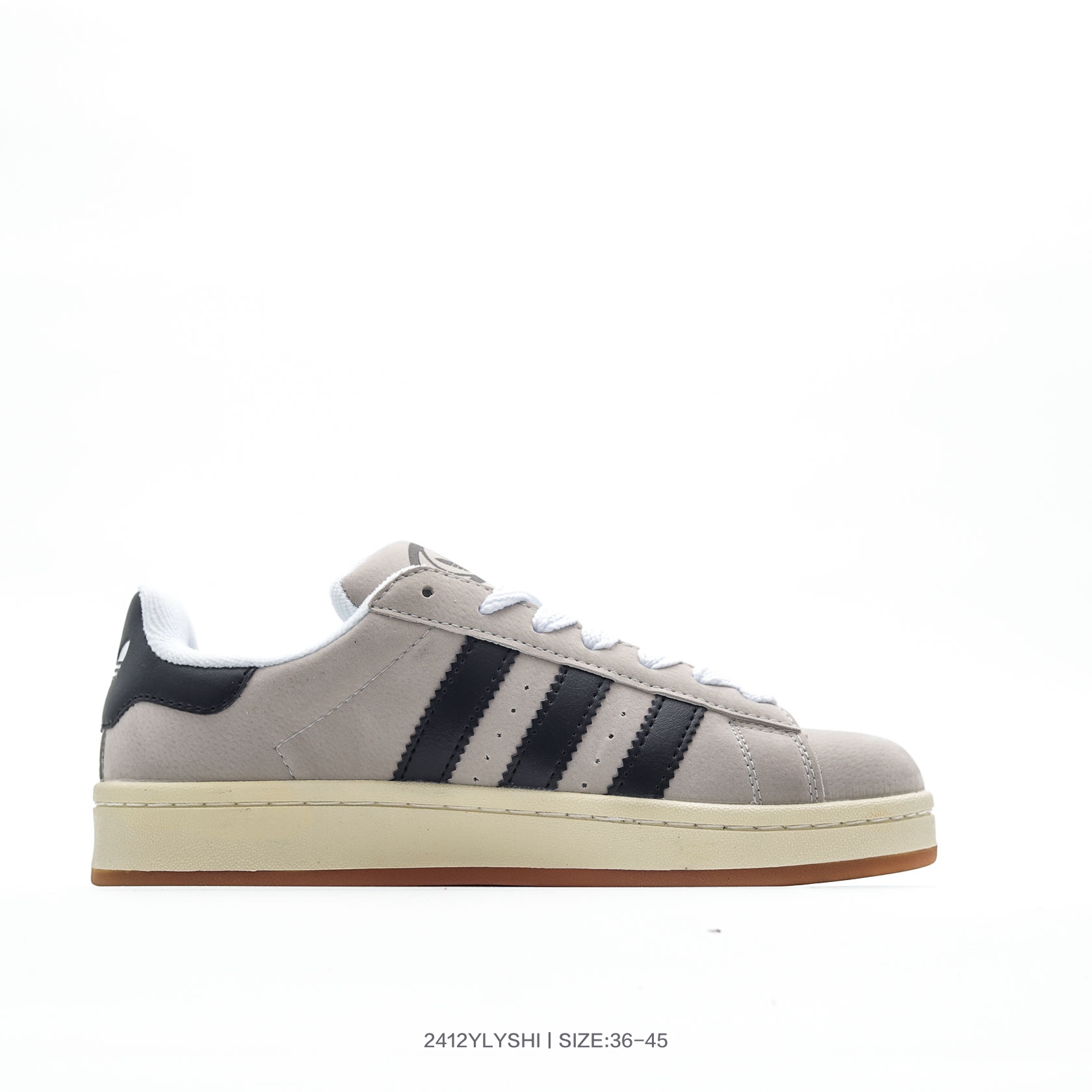 Adidas Originals Campus 00s Low-Top Skate Shoes Grey