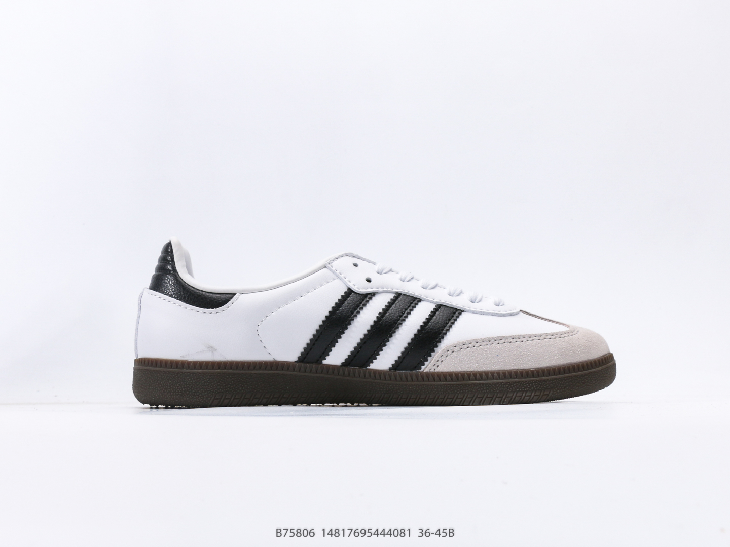 Adidas Originals Samba Vegan OG Sneakers White/Black