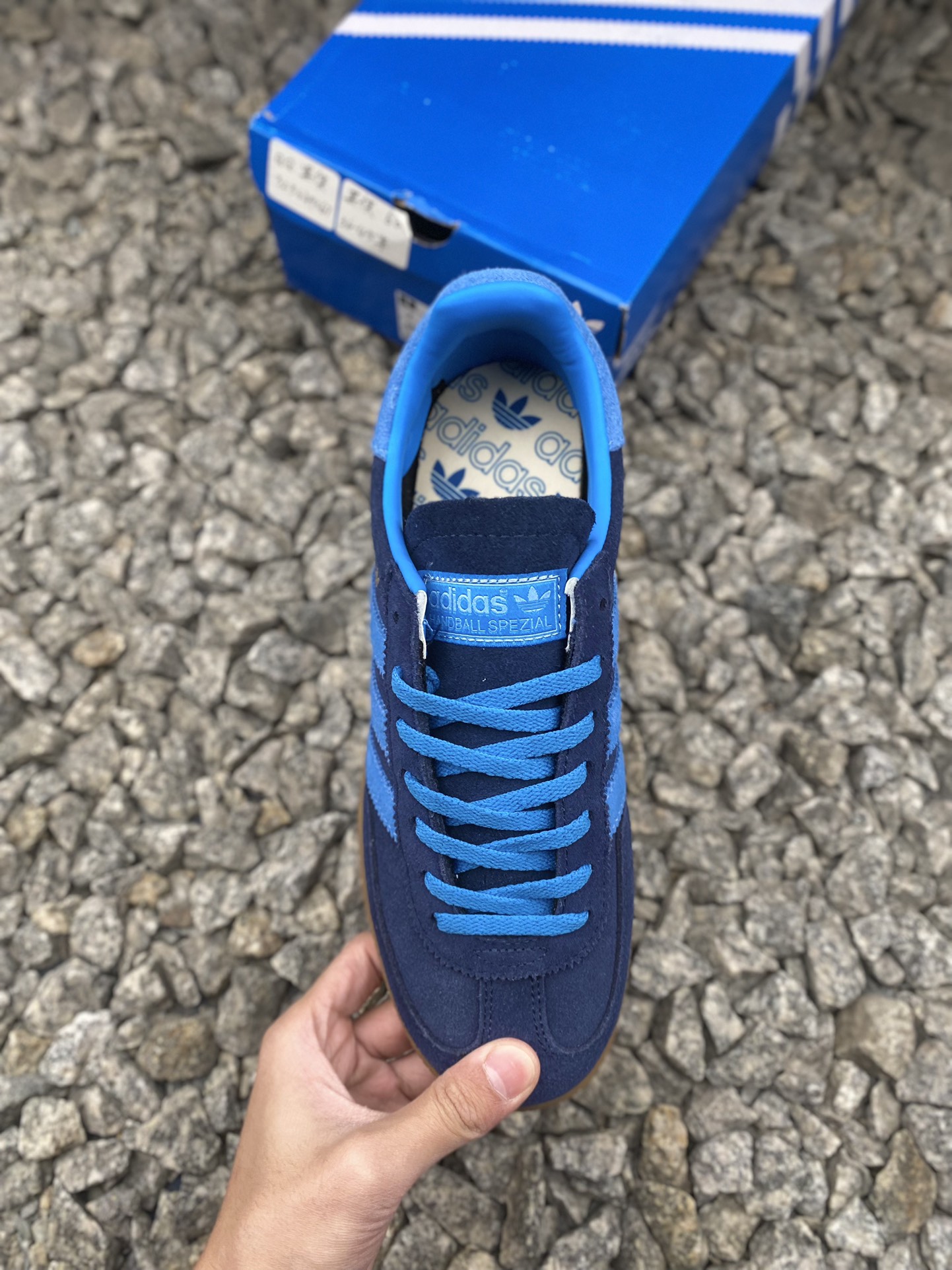 Adidas Handball Spezial Suede Shoes Navy Blue