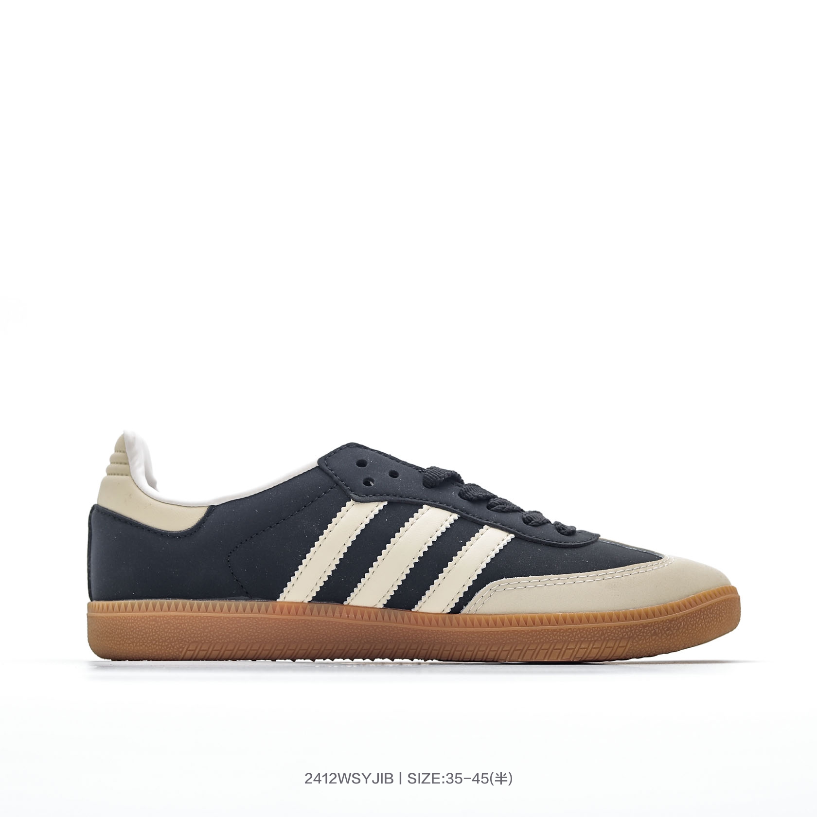 Adidas Originals Samba OG Gum Sole Sneakers Black/White