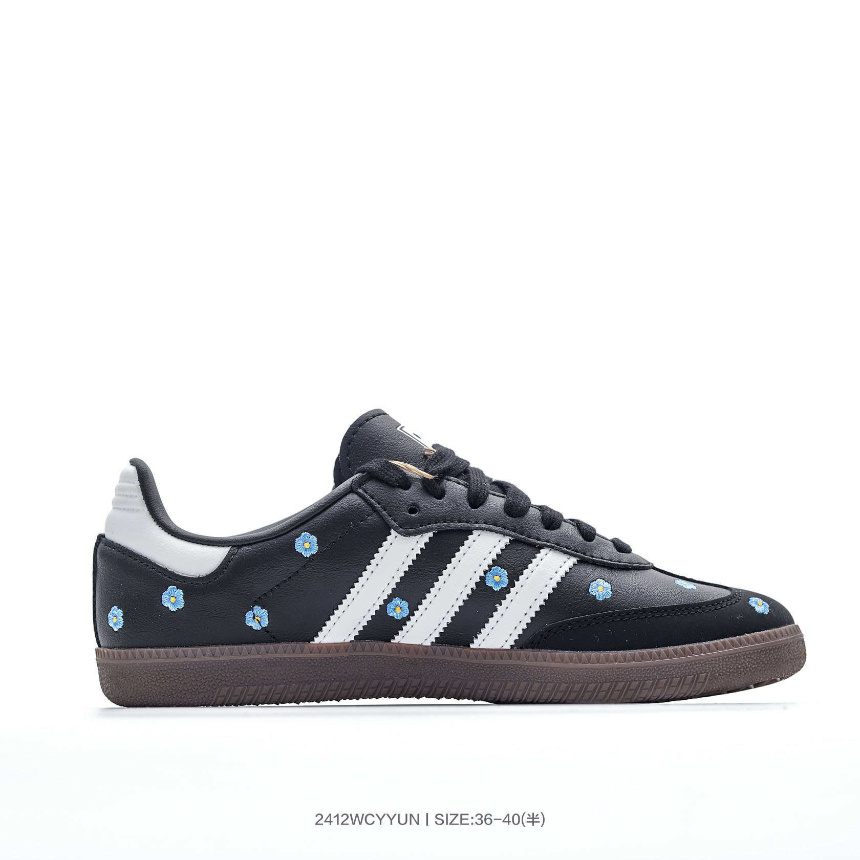 Adidas Originals Samba OG Floral Sneakers Black