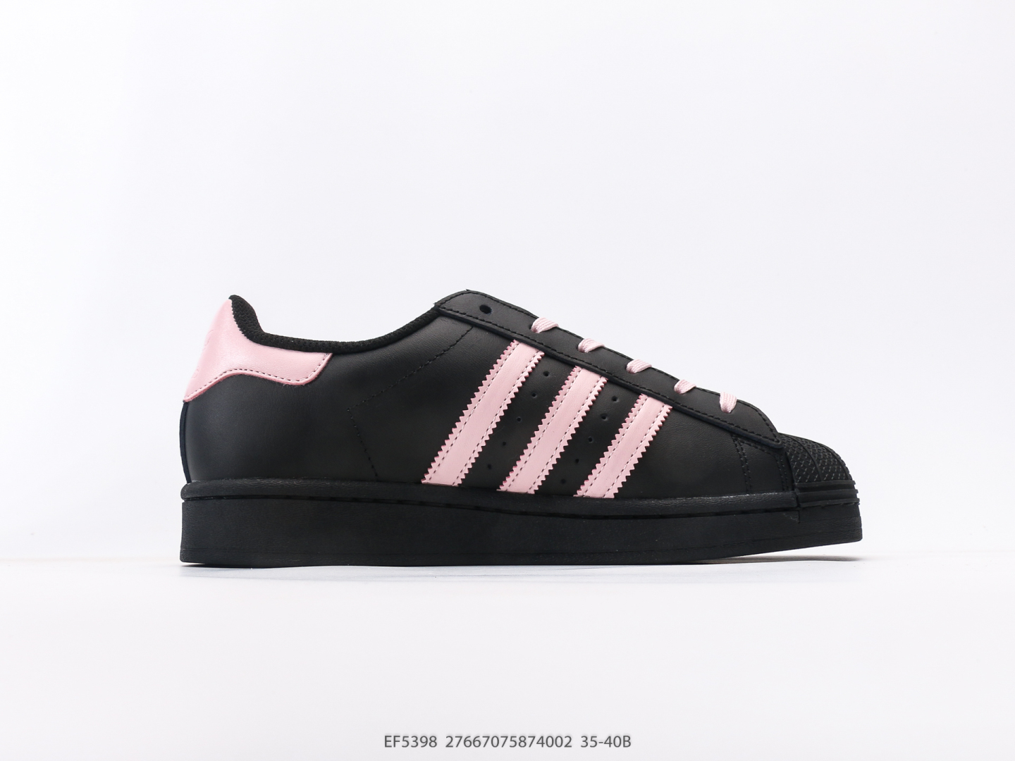 Adidas Originals Superstar XLG Platform Sneakers Black/Pink