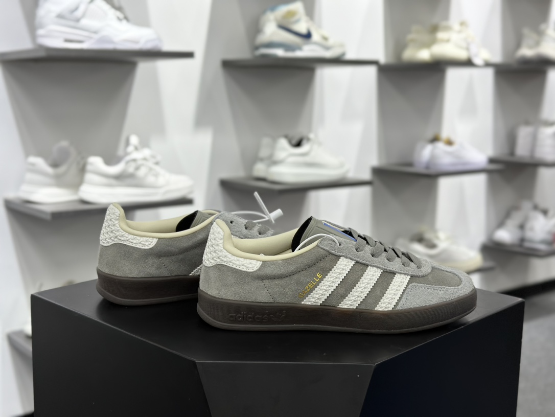 Adidas Gazelle Suede Trainers Grey