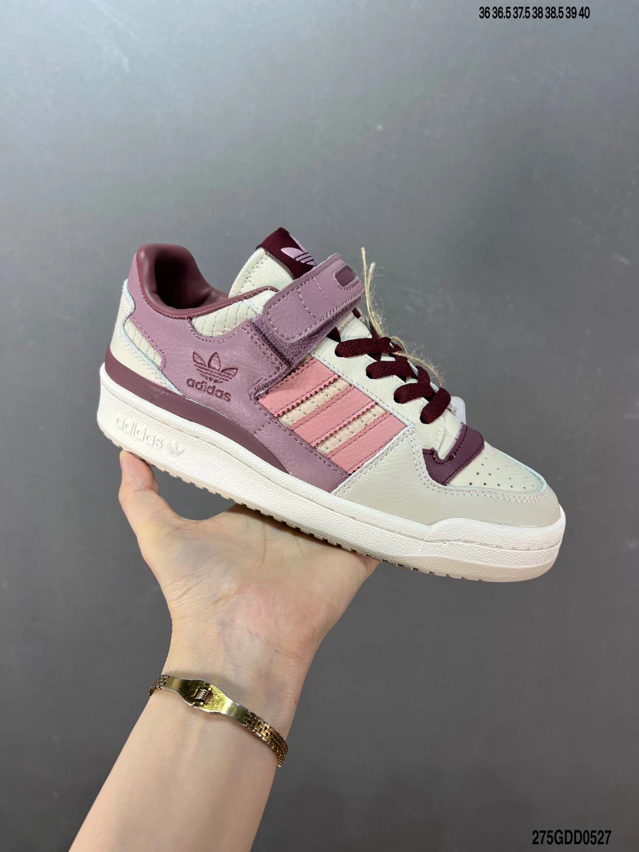 Adidas Originals Forum 84 Low Burgundy Pink