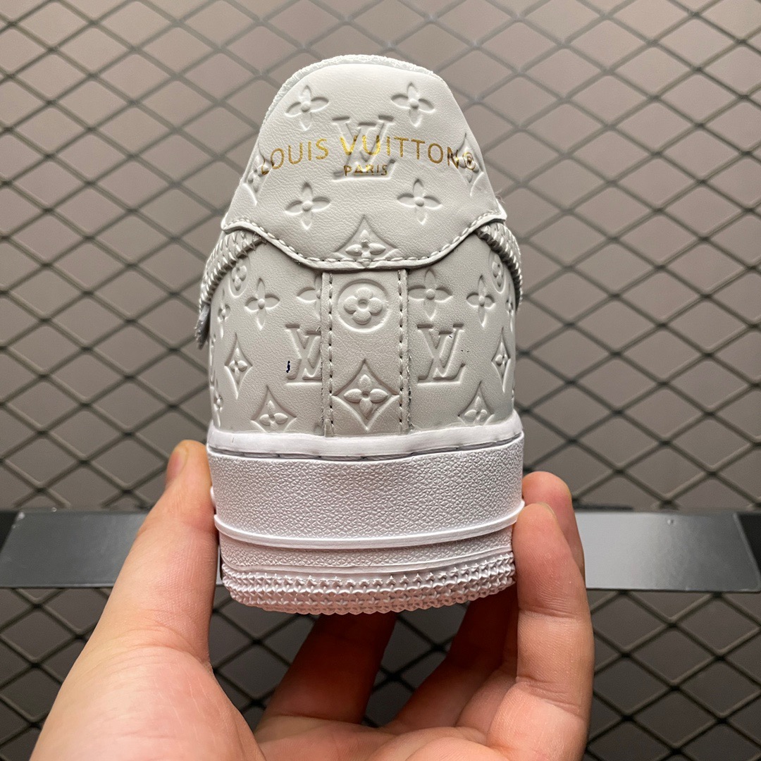 Louis Vuitton x Nike Air Force 1 Low Sneakers White