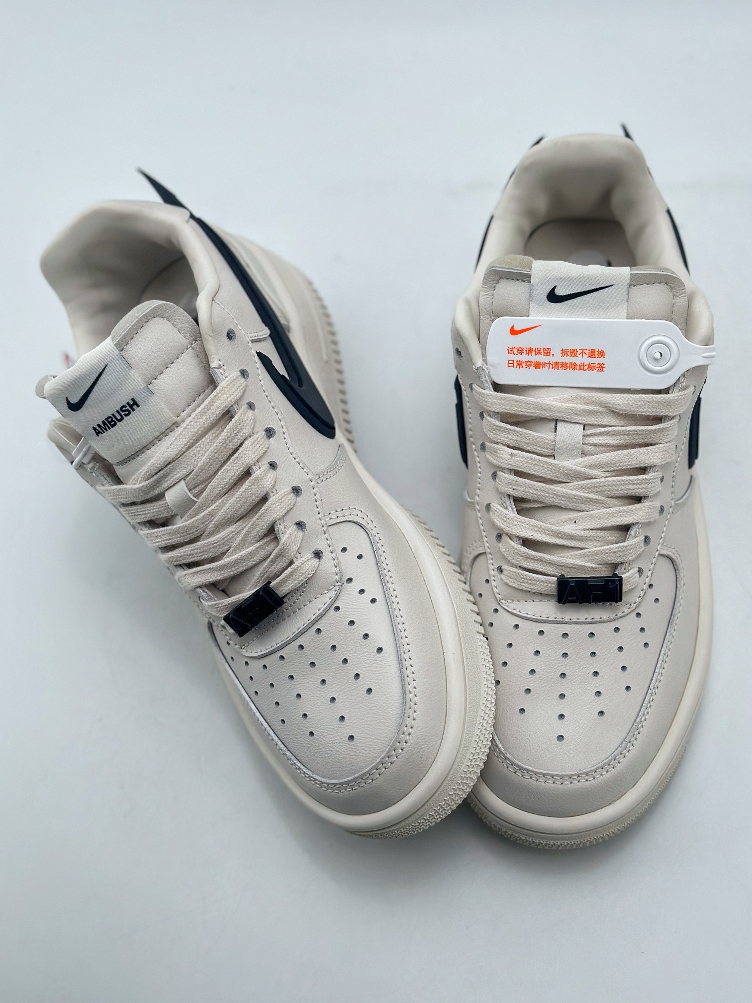 Nike Air Force 1 x AMBUSH Low White/Black