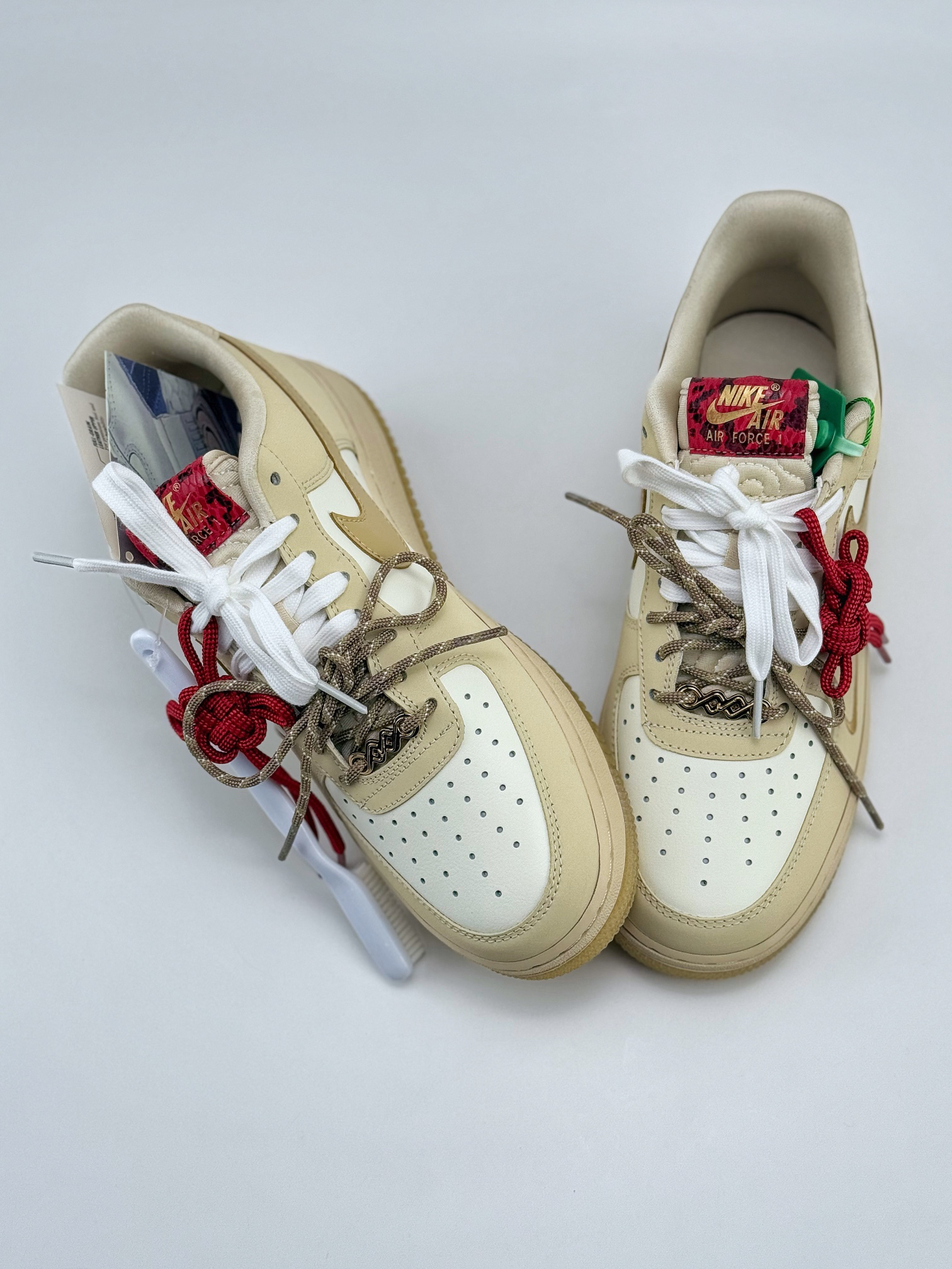 Nike Air Force 1 Low 07 CNY Snake Year Tan