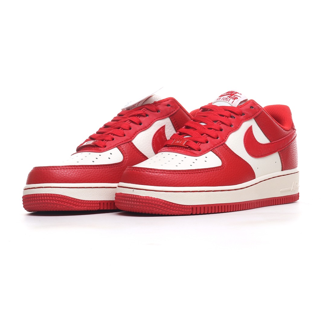 Nike By You Air Force 1 Low Retro SP Red/White