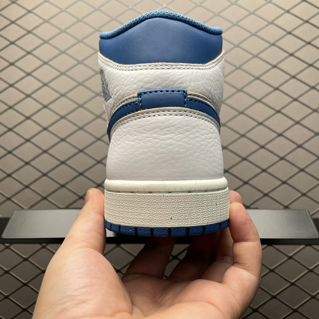 Jordan Air Jordan 1 Mid Blue/White