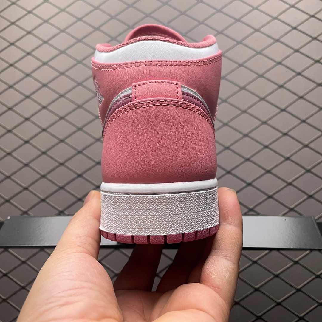 Jordan Air Jordan 1 Mid Pink/White