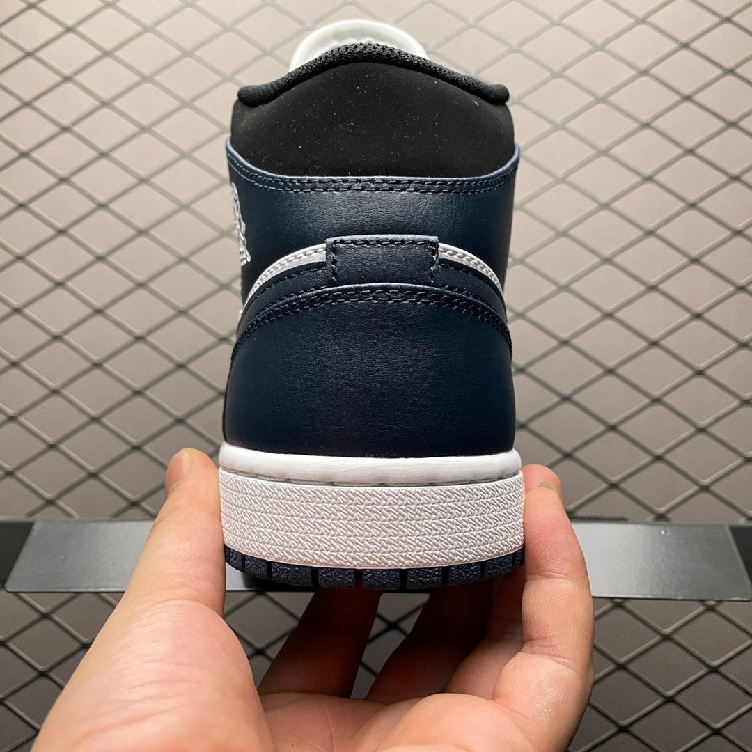 Jordan Air Jordan 1 Mid Dark Team Navy/White